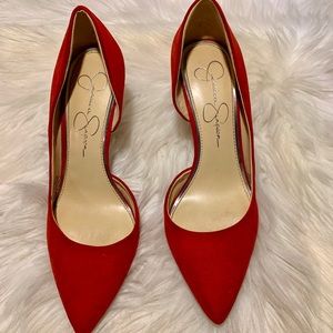 Jessica Simpson Shoes - Jessica Simpson | Red | Sexy | Elegant | Heels 7.5 Jessica Simpson Shoes - Jessica Simpson | Red | Sexy | Elegant | Heels 7.5